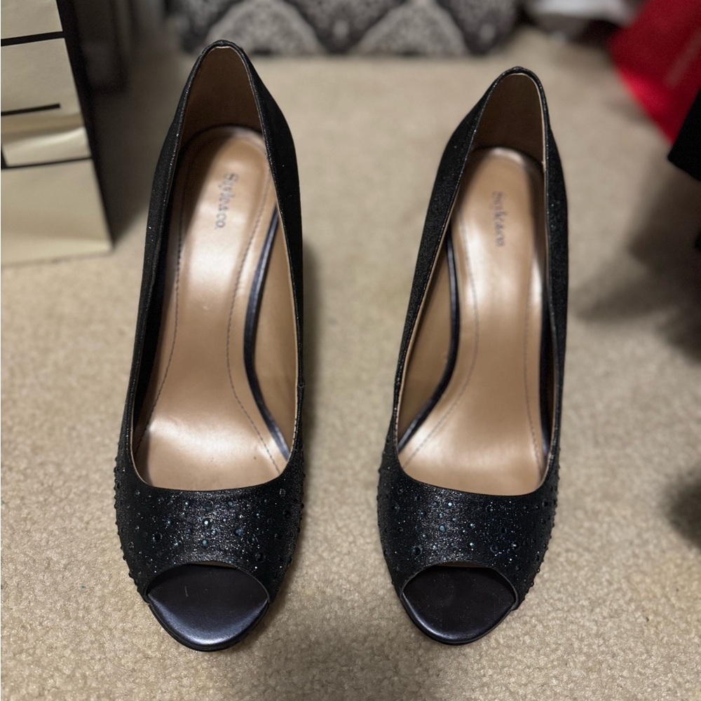 Style&Co Navy heels size 8.5